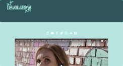 Desktop Screenshot of cassandrakubinski.com